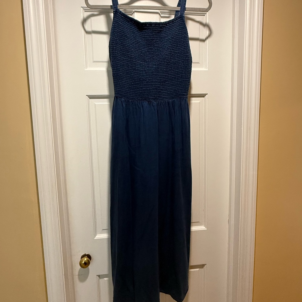 Denim Midi Dress